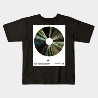 minimal_1917 Warp Barcode Movie Kids T-Shirt